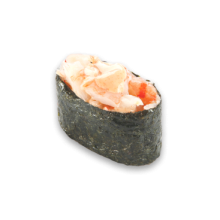 Острые суши с креветками