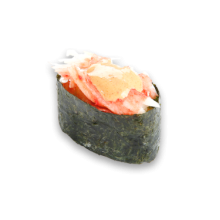 Острые суши с крабом