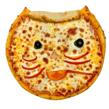 Пицца Детская с ветчиной 25 см